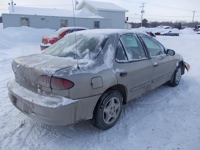 3G1JC52411S193478 - 2001 CHEVROLET CAVALIER B GRAY photo 4