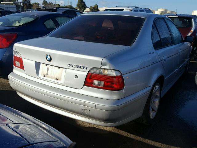 WBADT63421CF08657 - 2001 BMW 530 I AUTO GRAY photo 4