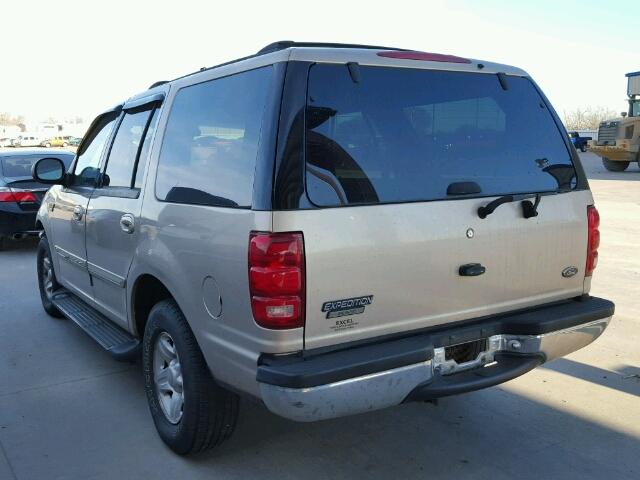 1FMRU1767WLC07743 - 1998 FORD EXPEDITION TAN photo 3