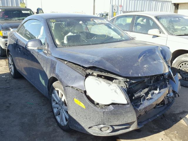 WVWFA71F07V004582 - 2007 VOLKSWAGEN EOS 2.0T L BLUE photo 1