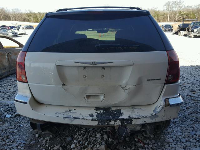 2C8GF68414R291304 - 2004 CHRYSLER PACIFICA WHITE photo 9