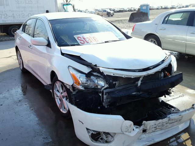 1N4AL3AP3EC400249 - 2014 NISSAN ALTIMA 2.5 WHITE photo 1