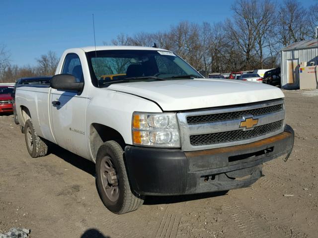 1GCEC14X89Z202183 - 2009 CHEVROLET SILVERADO WHITE photo 1