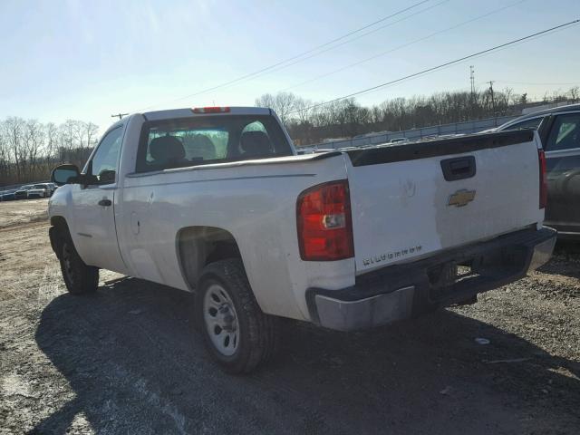 1GCEC14X89Z202183 - 2009 CHEVROLET SILVERADO WHITE photo 3