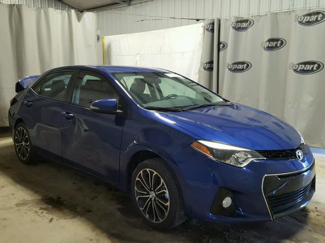 5YFBURHE8GP486722 - 2016 TOYOTA COROLLA L BLUE photo 1