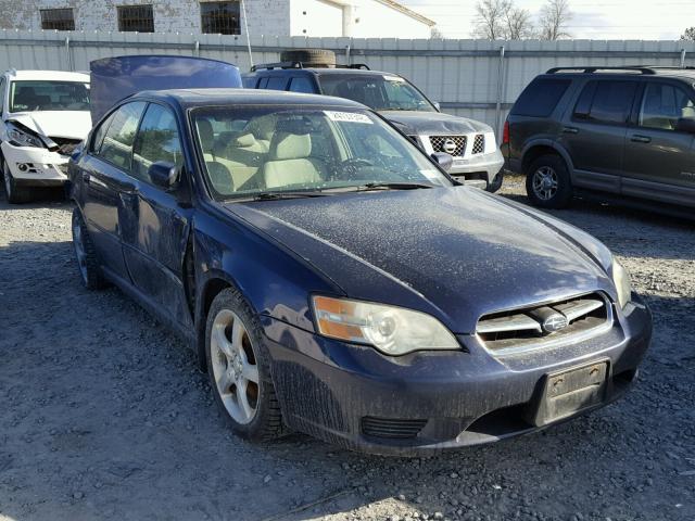 4S3BL626667200885 - 2006 SUBARU LEGACY 2.5 BLUE photo 1