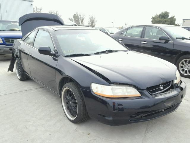 1HGCG3274YA001213 - 2000 HONDA ACCORD EX BLACK photo 1