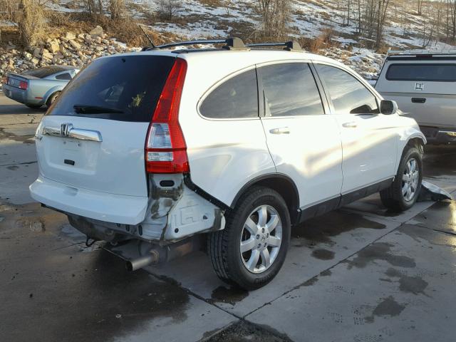 JHLRE48727C071097 - 2007 HONDA CR-V EXL WHITE photo 4