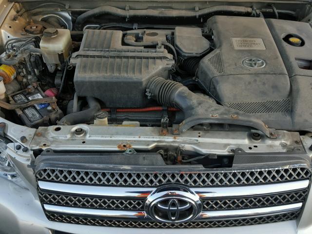 JTEEW21AX70043127 - 2007 TOYOTA HIGHLANDER SILVER photo 7