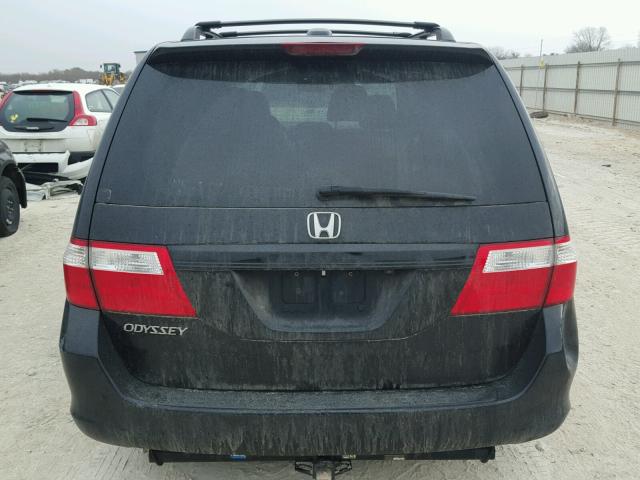 5FNRL38747B014111 - 2007 HONDA ODYSSEY EX BLACK photo 9