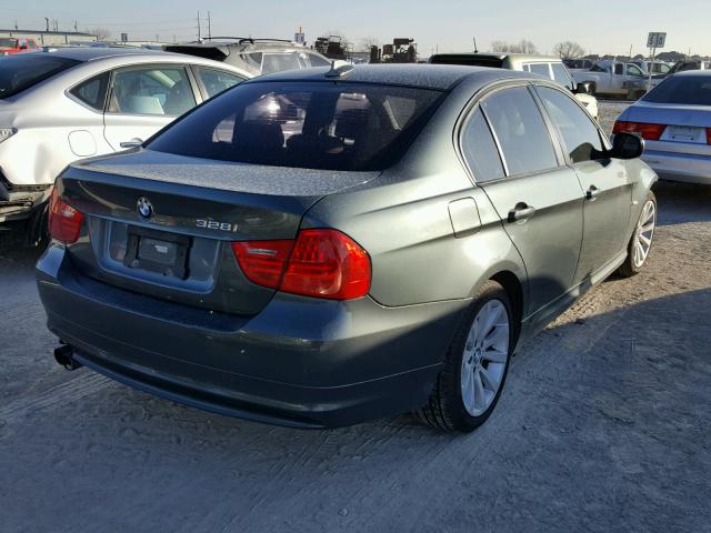 WBAPH7C57BE679730 - 2011 BMW 328 I GRAY photo 4