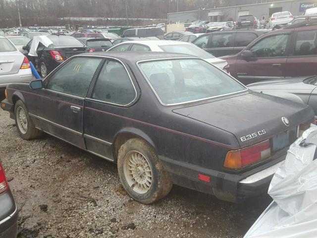 WBAEC8402H0614496 - 1987 BMW 635 CSI AU BLACK photo 3