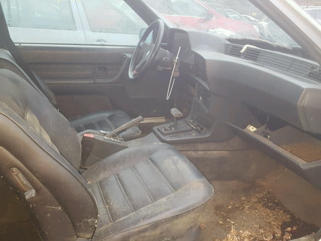 WBAEC8402H0614496 - 1987 BMW 635 CSI AU BLACK photo 5