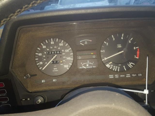 WBAEC8402H0614496 - 1987 BMW 635 CSI AU BLACK photo 8