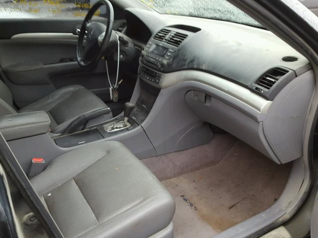 JH4CL96834C042252 - 2004 ACURA TSX GRAY photo 5