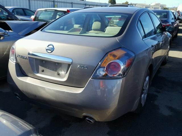 1N4AL21E47N428738 - 2007 NISSAN ALTIMA 2.5 TAN photo 4