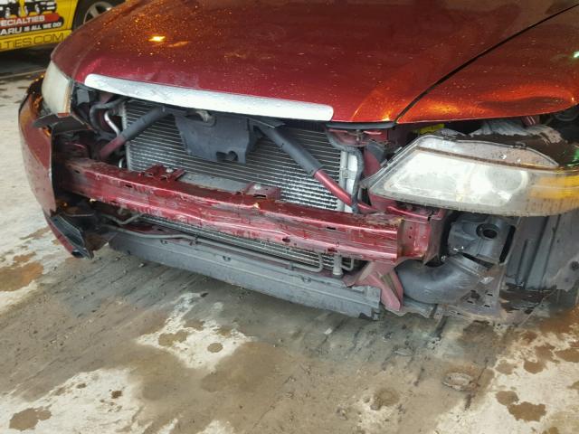 19UUA66204A046973 - 2004 ACURA TL RED photo 9