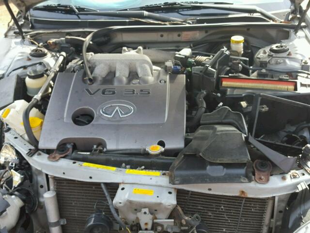 JNKDA31A24T201229 - 2004 INFINITI I35 SILVER photo 7