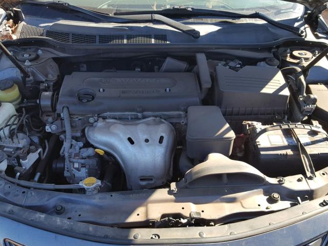 4T1BE46K49U389513 - 2009 TOYOTA CAMRY BASE GRAY photo 7