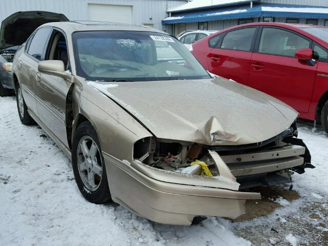 2G1WH52K949380989 - 2004 CHEVROLET IMPALA LS GOLD photo 1