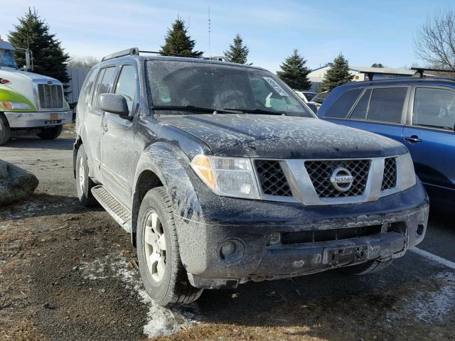 5N1AR18W26C615452 - 2006 NISSAN PATHFINDER BLUE photo 1