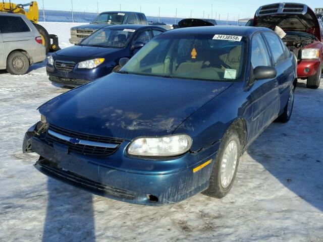 1G1ND52J73M734668 - 2003 CHEVROLET MALIBU GREEN photo 2