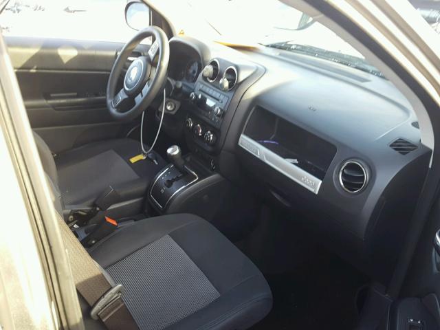 1C4NJCBA1ED595046 - 2014 JEEP COMPASS SP GRAY photo 5