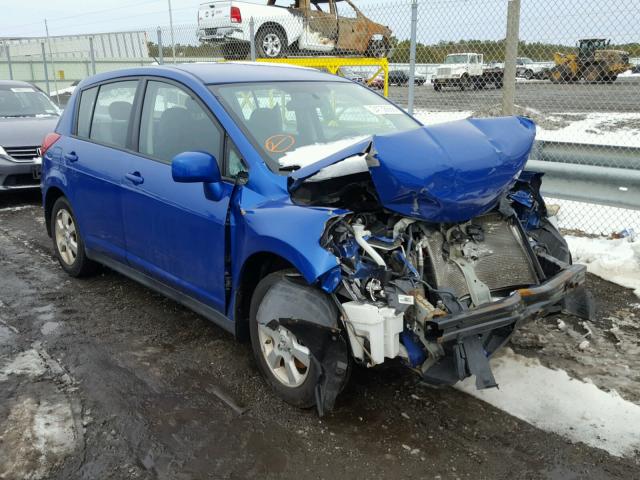 3N1BC13E99L474450 - 2009 NISSAN VERSA S BLUE photo 1