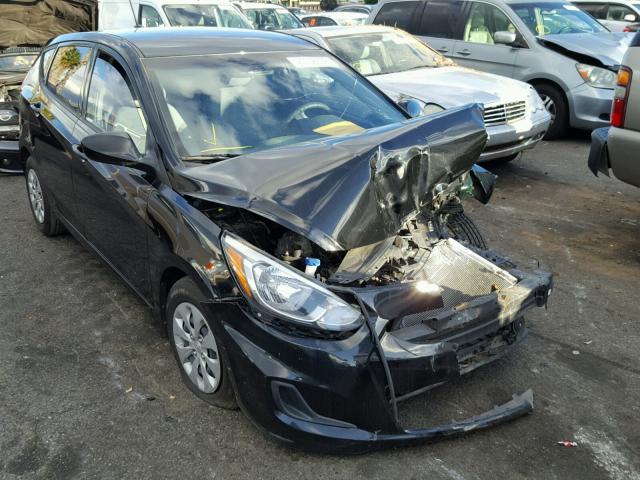 KMHCT5AE3GU246986 - 2016 HYUNDAI ACCENT SE BLACK photo 1