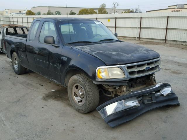 1FTZX1725WKC20134 - 1998 FORD F150 BLACK photo 1