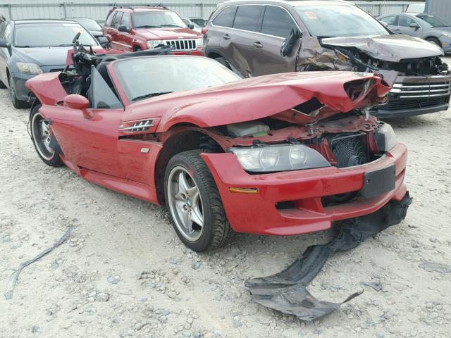 5UMCL93492LJ82334 - 2002 BMW M ROADSTER RED photo 1