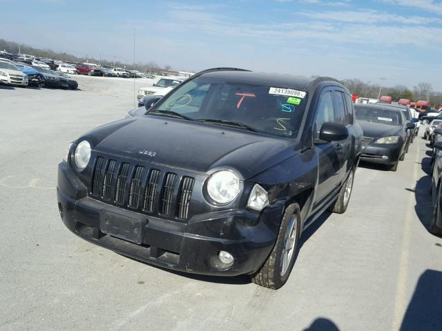 1J4NT4FB1AD578643 - 2010 JEEP COMPASS SP BLACK photo 2