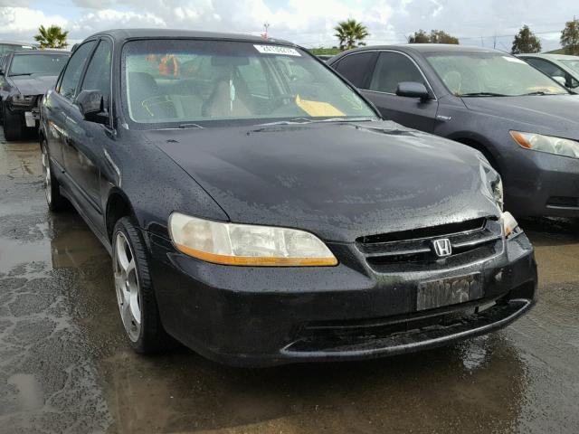 1HGCG665XYA144208 - 2000 HONDA ACCORD LX BLACK photo 1