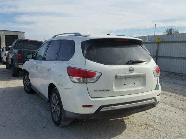 5N1AR2MN3FC707138 - 2015 NISSAN PATHFINDER WHITE photo 3