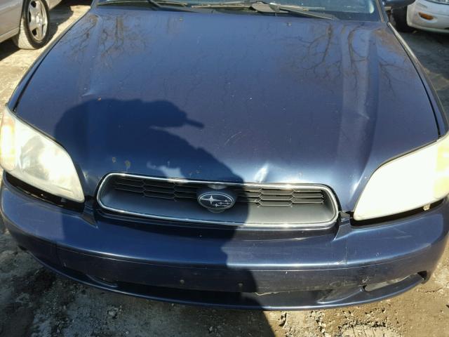 4S3BE625446204857 - 2004 SUBARU LEGACY L S BLUE photo 7