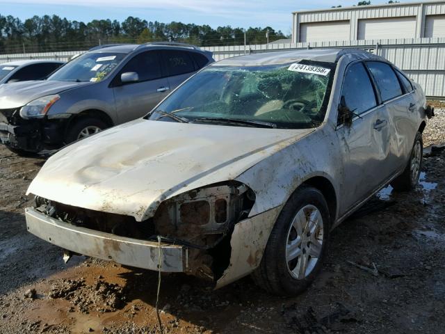 2G1WB58K581277470 - 2008 CHEVROLET IMPALA LS TAN photo 2