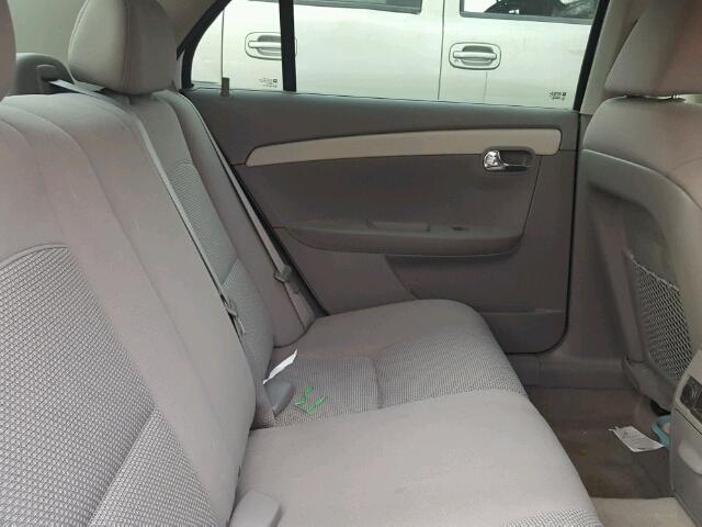 1G1ZB5EB4AF182026 - 2010 CHEVROLET MALIBU LS WHITE photo 6