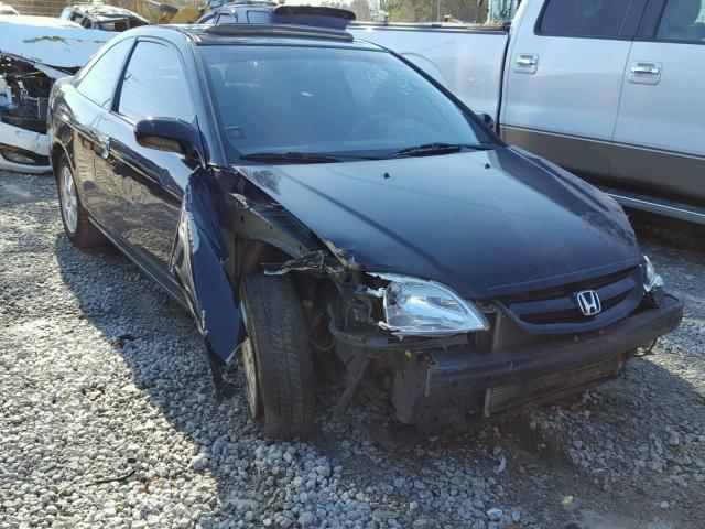 1HGEM22913L048239 - 2003 HONDA CIVIC EX BLACK photo 1