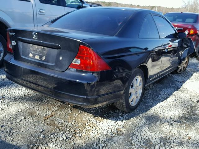 1HGEM22913L048239 - 2003 HONDA CIVIC EX BLACK photo 4