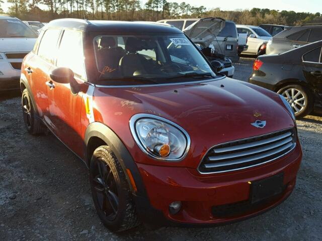 WMWZB3C51EWR36480 - 2014 MINI COOPER COU RED photo 1