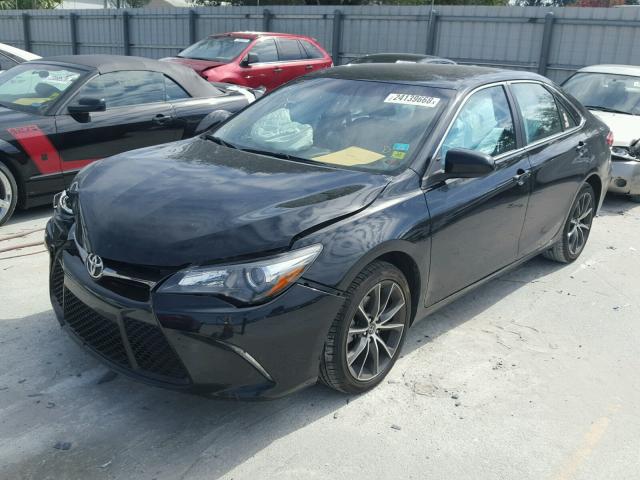 4T1BF1FK3FU488458 - 2015 TOYOTA CAMRY LE BLACK photo 2