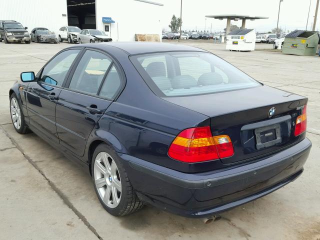 WBAET37413NJ34110 - 2003 BMW 325 I BLUE photo 3