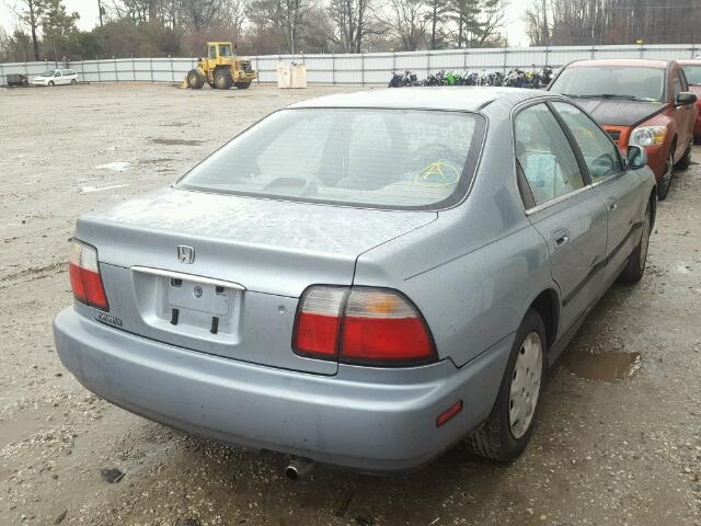 1HGCD5639TA108696 - 1996 HONDA ACCORD LX BLUE photo 4