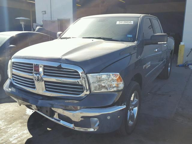 1C6RR6TT7GS389490 - 2016 RAM 1500 SLT GRAY photo 2