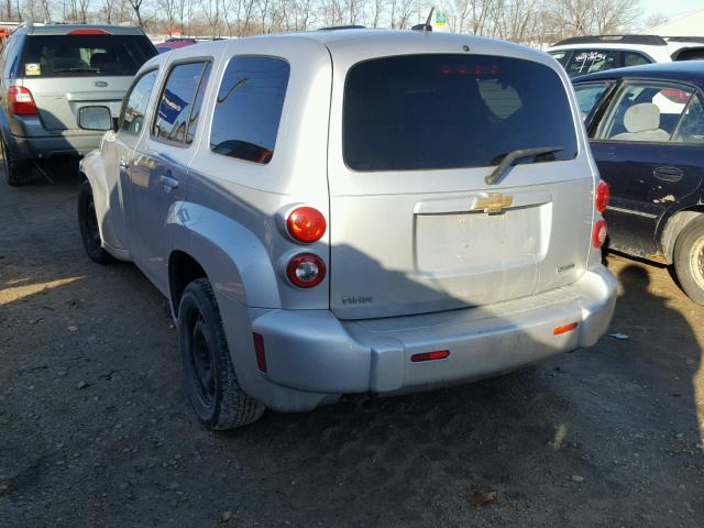 3GNBAAFWXBS540241 - 2011 CHEVROLET HHR LS SILVER photo 3