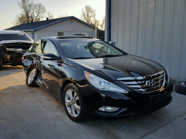 5NPEC4AC4BH262560 - 2011 HYUNDAI SONATA SE BLACK photo 1