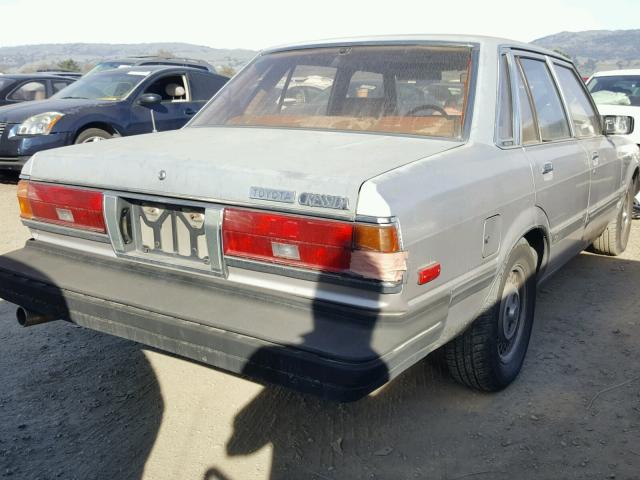 JT2MX63E5E0047452 - 1984 TOYOTA CRESSIDA L SILVER photo 4