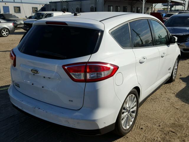 1FADP5EU0HL108009 - 2017 FORD C-MAX SE WHITE photo 4