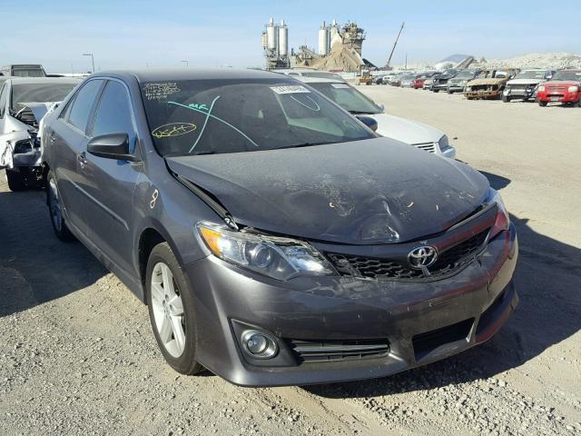 4T1BF1FK4DU294616 - 2013 TOYOTA CAMRY L CHARCOAL photo 1