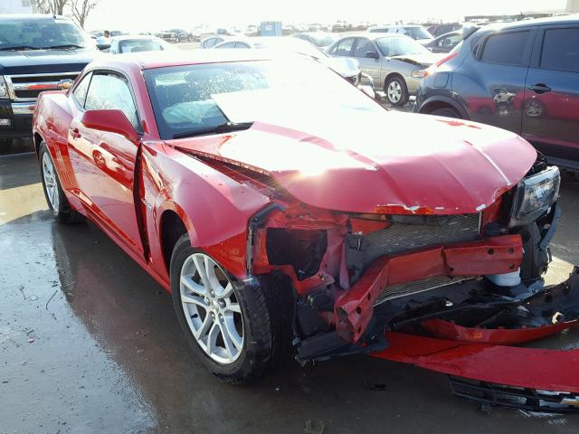 2G1FA1E36F9246736 - 2015 CHEVROLET CAMARO LS RED photo 1